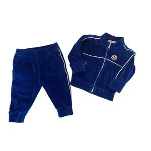 Moncler Jogger Outfit/Tracksuit Size 6 - 9 Months